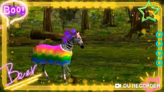 Игра My Horse,моя зеброчка))