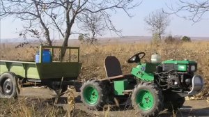 Мини трактор ЗУБР