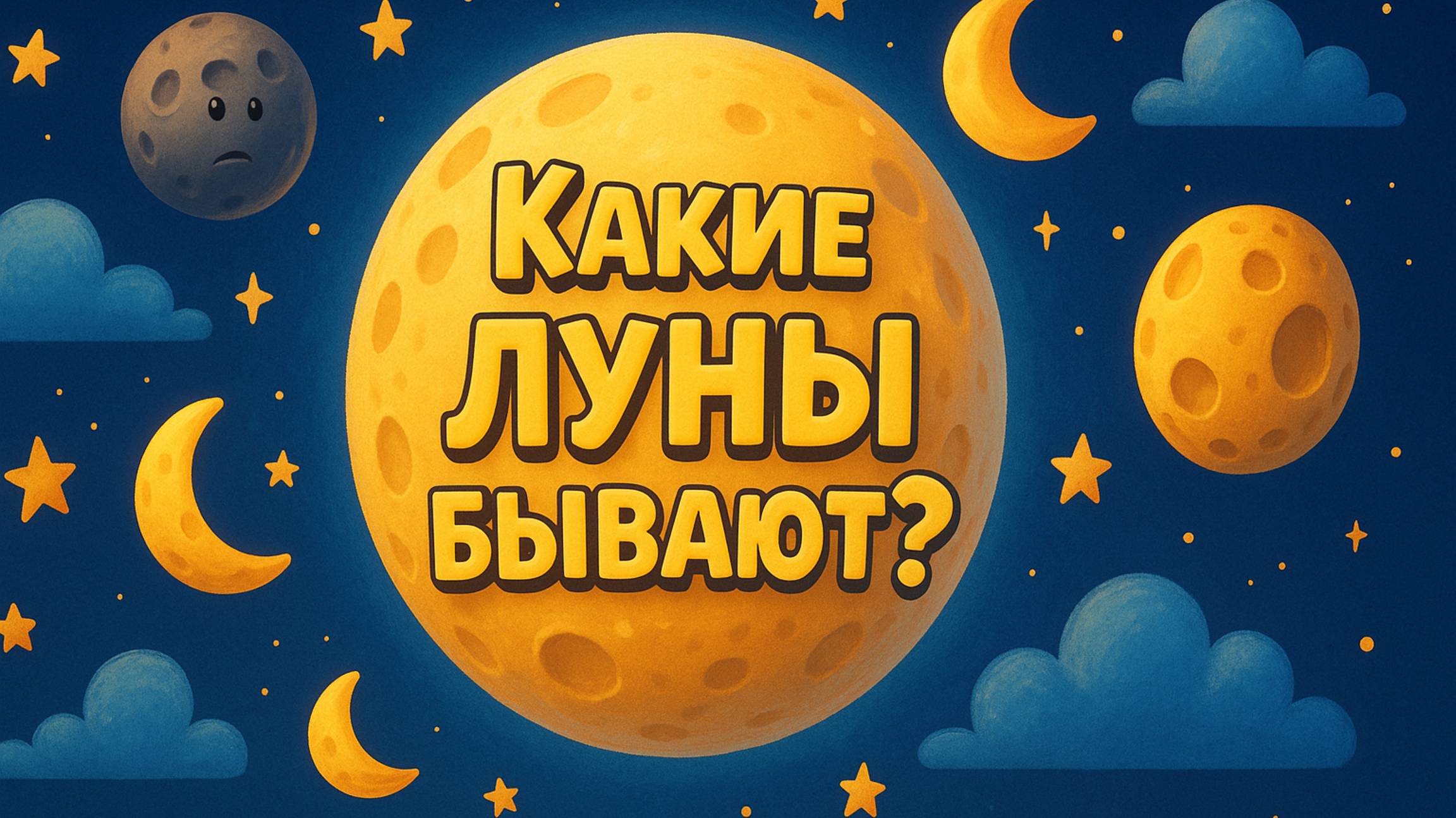 Какие Луны бывают? 🌙🪐❓ смотреть онлайн