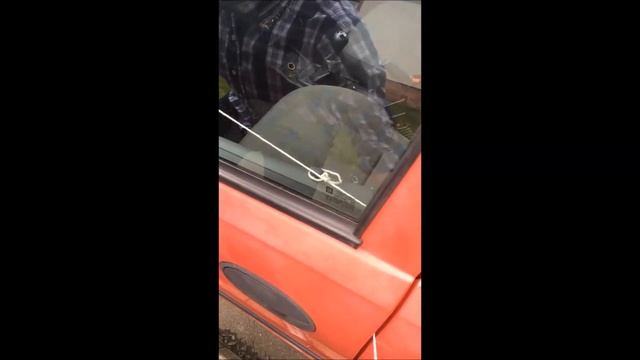 OPEN A CORSA CAR DOOR WITH STRING !! смотреть онлайн