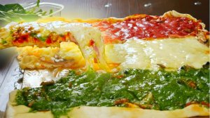 САМАЯ НЕОБЫЧНАЯ ПИЦЦА В ВИДЕ ИТАЛЬЯНСКОГО ФЛАГА ВАНЗАЙ vanzai в 4K