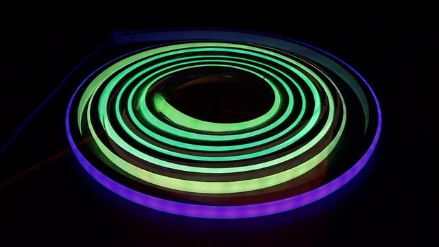 led neon light Lighting Angle: 180°size:14*14mm#ledneonlight#striplightRGB смотреть онлайн