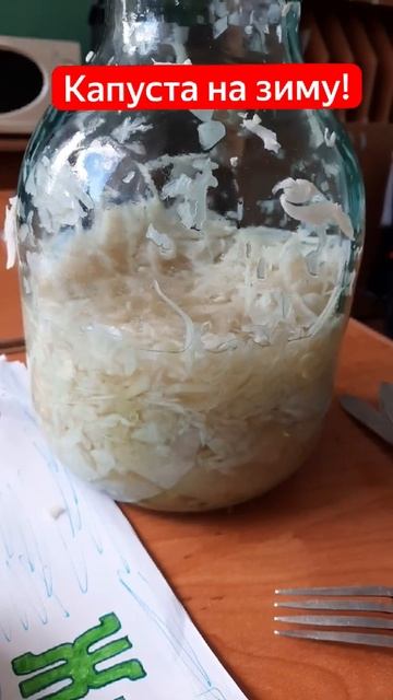 Способ приготовления самой вкусной капусты на зиму! смотреть онлайн