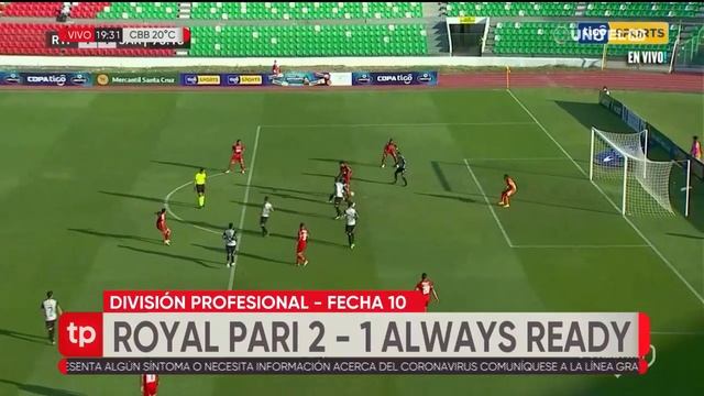 Royal Pari suma tres puntos tras ganarle a Always Ready