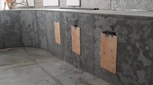 Форсунка бассейна - Монтаж, Установка своими руками. Форсунка из нержавейки в бетонной чаше бассейна