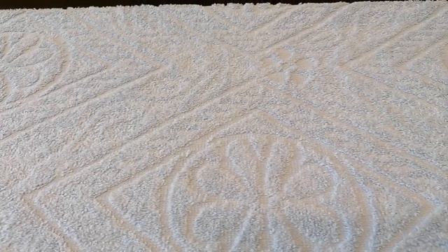 Двухстороннее жаккардовое махровое полотно голубого цвета. смотреть онлайн
