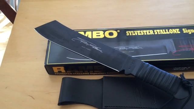 MC RAMBO IV KNIFE REVIEW & CUTTING TEST смотреть онлайн