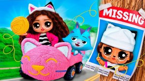 Gabby's Dollhouse: Моя Младшая Сестра Пропала! Поделки для Габби и Панди