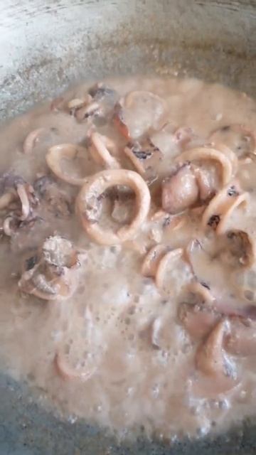 Squid In Coconut Milk #Short