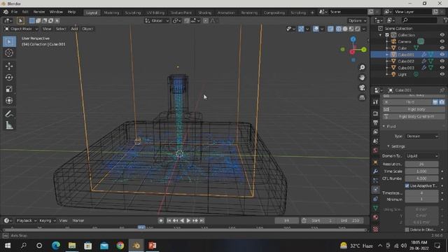 (Hindi) create simple water fountain in blender | blender tutorial in hindi смотреть онлайн