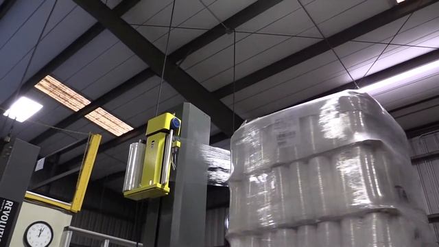 Revolution PS Pallet Wrapping Machine With 133 Inch Wrap Height смотреть онлайн