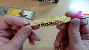 Распаковка посылки с блесной German Dino