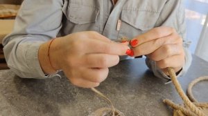 Что делать с концом каната?