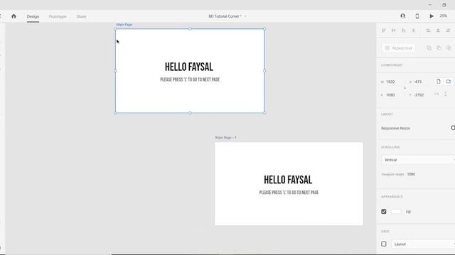 Prototyping on Adobe XD Basic Tutorial - Time & Keys-GamePad - প্রোটোটাইপইং বেসিক - Part #3 смотреть онлайн