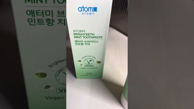 #веганская #лечебная#мятная #зубнаяпаста  от Атоми