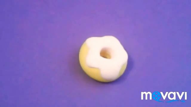 Закладка пончик для блокнота