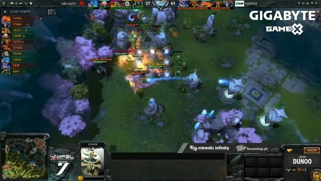 DOTA 2 : Arcanys vs Raging.WePlay - (MPGL 7 DOTA 2 Leg 3 Play-offs) - Game 2 (Part 5) смотреть онлайн