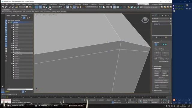 [3DS MAX] COMO REMOVER LINHAS E VERTEX SIMULTANEAMENTE CONTROL+REMOVE смотреть онлайн