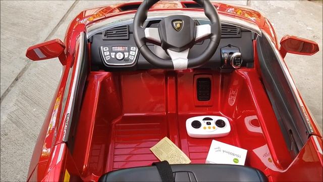 SUPERCAR Lamborghini Centenario Pliko PK-3898PN BodyPaint, Mainan Anak Mobil Aki смотреть онлайн
