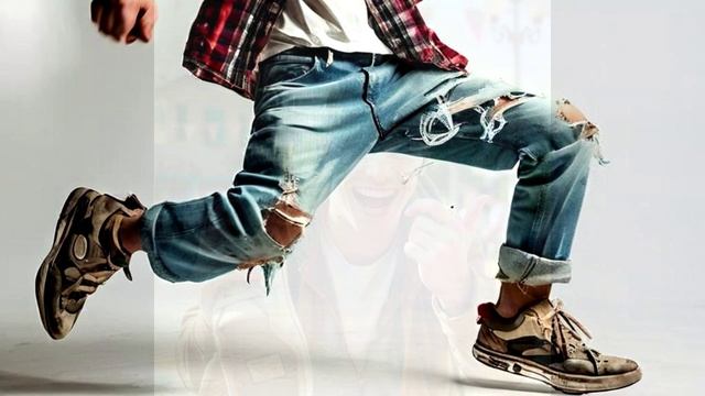 Рваные кеды