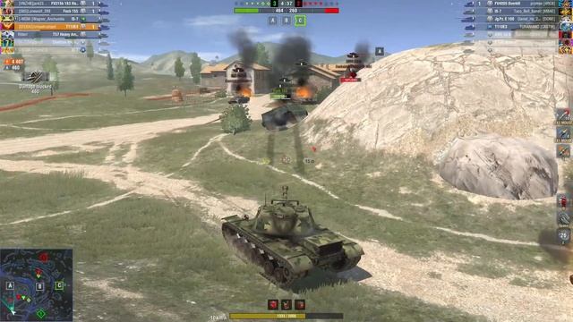 Foch 155 & T110E4 ● WoT Blitz смотреть онлайн
