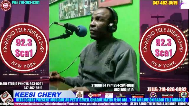 KEESI CHERY MUSIQUE AU PETIT REVEIL LIVE ON RADIO TELE MIRACLE смотреть онлайн
