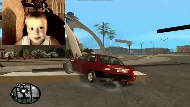 Lada Priora впервые в GTA San Andreas заключительная часть смотреть онлайн