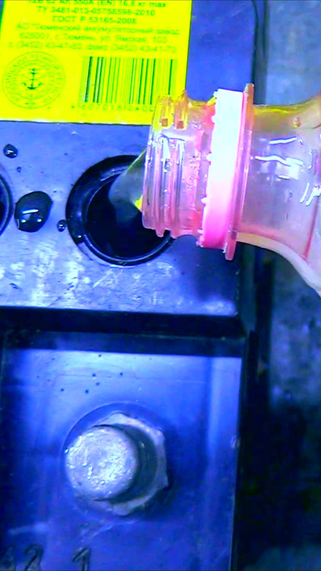 Быстрое восстановление автомобильного аккумулятора. смотреть онлайн