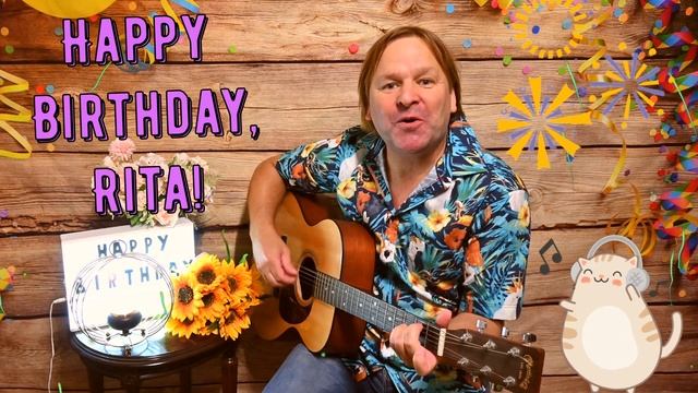Rita, alles Gute zum Geburtstag und Happy Birthday! смотреть онлайн