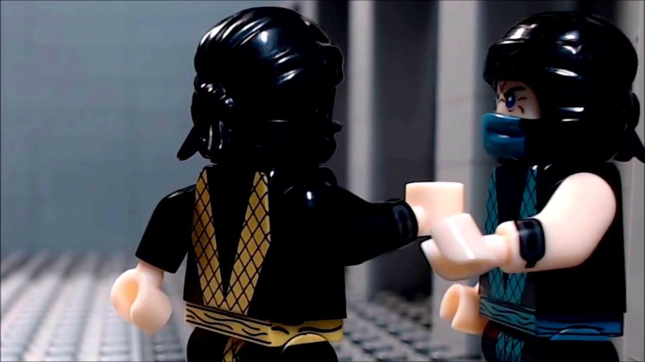 Лего Смертельная битва. Скорпион против Саб - Зиро