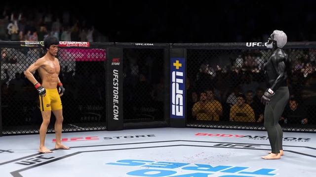 UFC4 Bruce Lee vs. Black Mamba EA Sports UFC 4 смотреть онлайн
