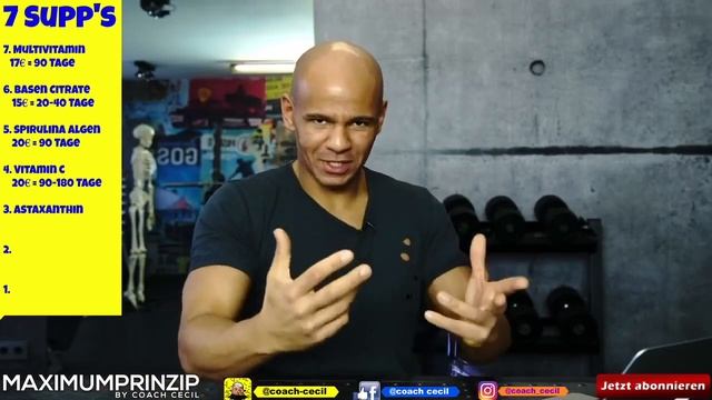 7 Nahrungsergänzungen sind ein MUSS! by Coach Cecil werbefrei смотреть онлайн