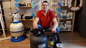Как пользоваться песочным фильтр насосом для бассейнов Emaux. Песчаный фильтр очистки воды бассейна