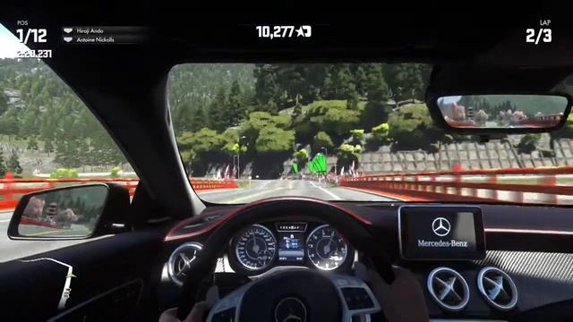 PS4 Driveclub Mercedes Benz CLA 45 AMG @ Japan Lake Shoji Dry Weather
