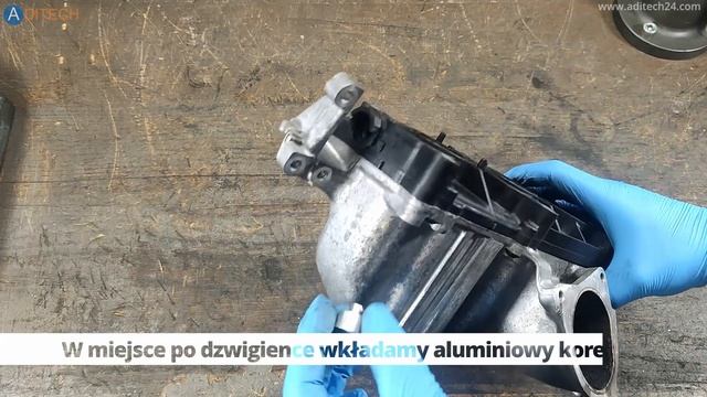 Jak usunąć klapy kolektora ssącego silników z koncernu VAG 2.0 TDI CR [Poradnik Aditech24] смотреть онлайн
