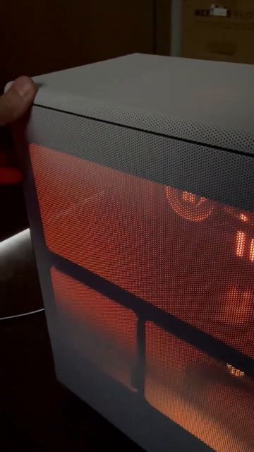 Fractal Design North White Mesh Build visual only, complete amateur video смотреть онлайн