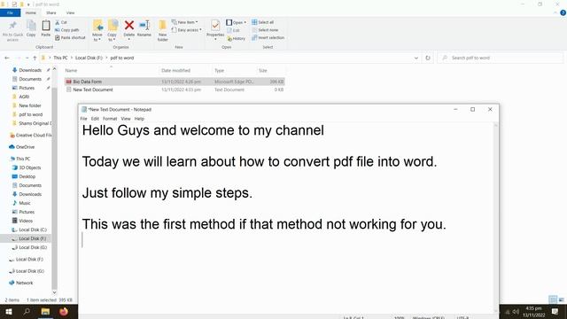 How To Convert Pdf To Word