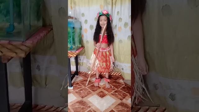 Character impersonating "MOANA"