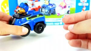 Машинки Щенячий патруль: Маршал, Гончик и Скай