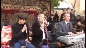 Субхон Саид ва Олим Бобоев дар туйи Эркин Одинаев