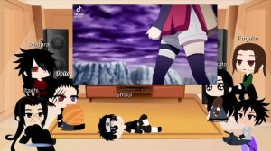 💜✨UCHIHA CLAN REACTS TO UCHIHA SARADA//SASUSAKU// SARADA
