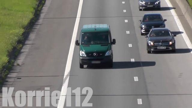 [22.08.'17] Arrestantenbus Federale Overheidsdienst Justitie Met Spoed Over De Snelweg Bij Gent