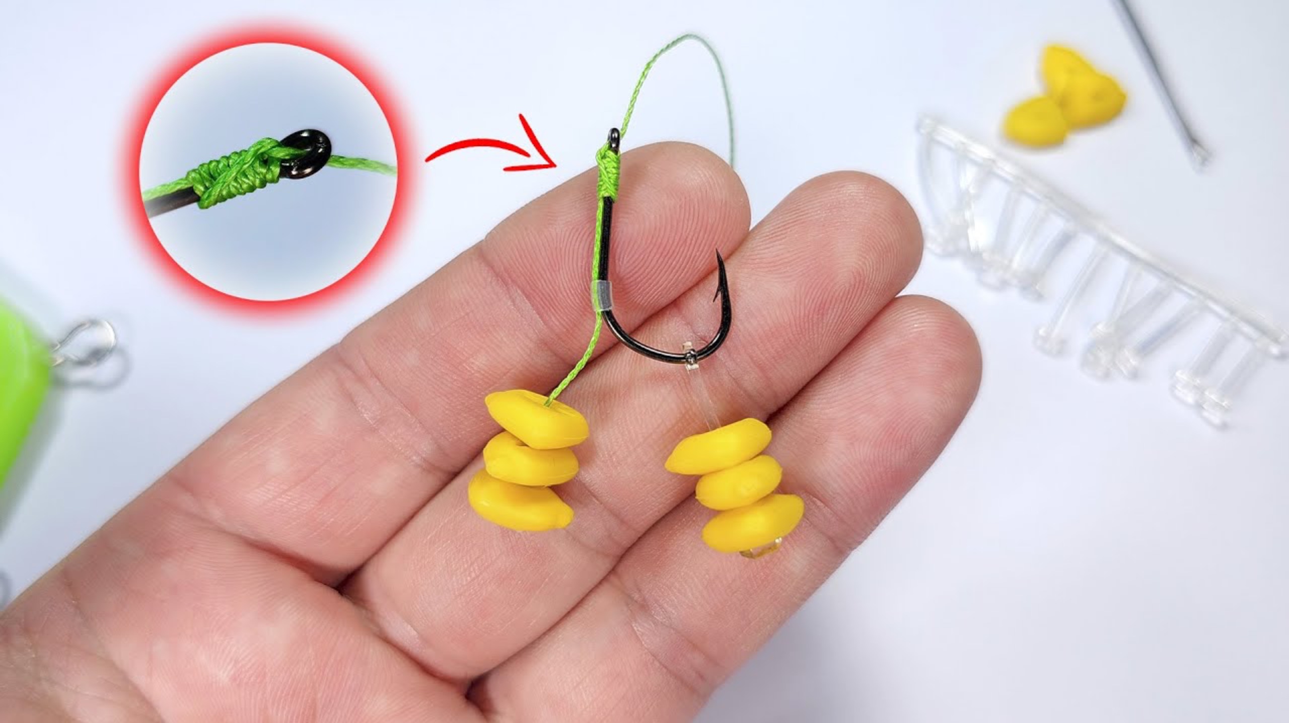 Волосяная оснастка | Как связать, чтобы не перекручивался волос? | Монтаж силиконового волоса смотреть онлайн