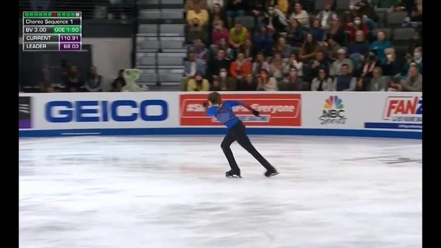 Ilia Malinin / 4А / FREE PROGRAM Skate America /Norwood 23.10.22 смотреть онлайн