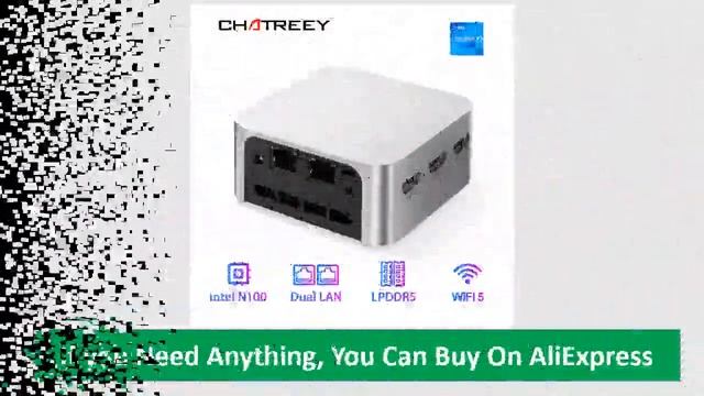 Chatreey T8 pro Mini PC смотреть онлайн