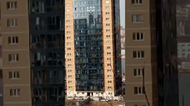 Владивосток, вид с перехода улица Вилкова