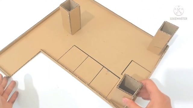 DIY: How to make parking the car out of cardboard.diy cardbord смотреть онлайн