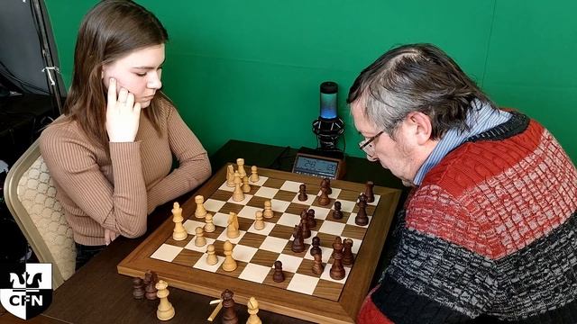 Fatality (1958) vs IM A. Granovskiy (1934). Chess Fight Night. CFN. Blitz смотреть онлайн