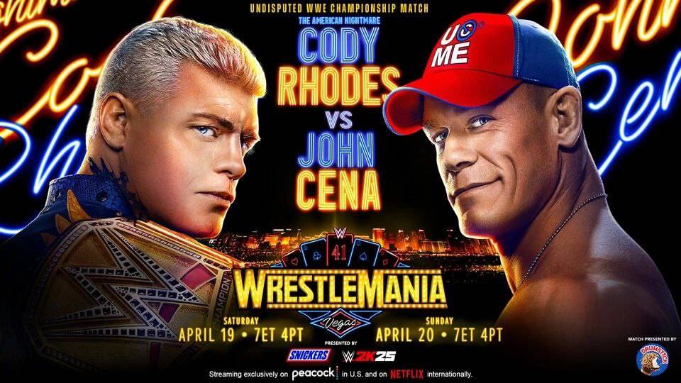PPV WWE - WRESTLEMANIA 41 (Day 2) смотреть онлайн