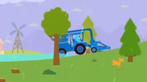 Развивающие мультики про машинки | Синий Трактор Гоша - Все серии - Учимся считать, запоми